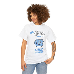 This Is What A Chapel Hill Senior Looks Like Unisex Heavy Cotton Tee