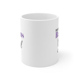 Baltimore Ravens Girl Ceramic Mug 11oz