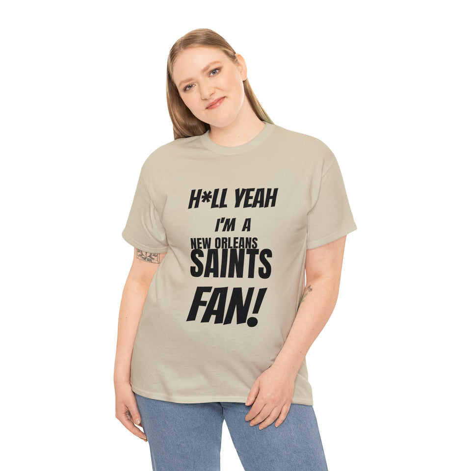 New Orleans Saints Football Unisex Heavy Cotton Tee
