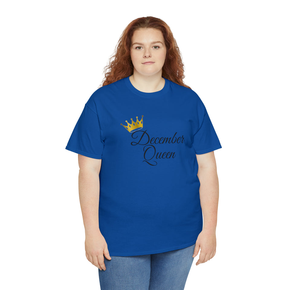 December Queen Unisex Heavy Cotton Tee