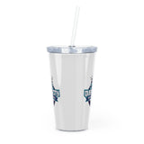 Queen City Senior Bowl Plastic Tumbler with Straw