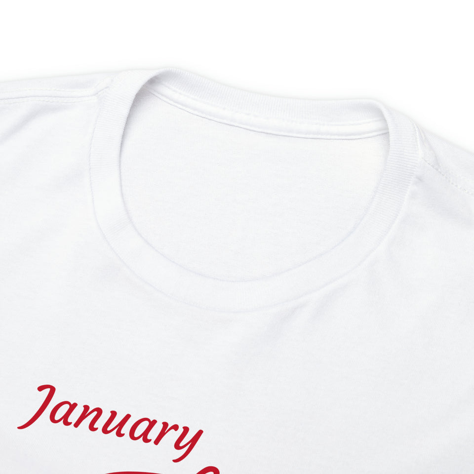 January King Unisex Heavy Cotton Tee