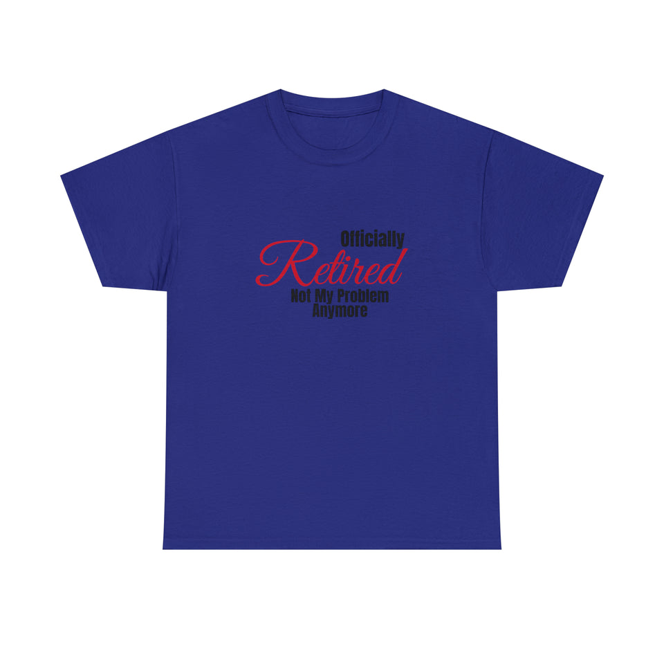 Officially Retired Unisex Heavy Cotton Tee