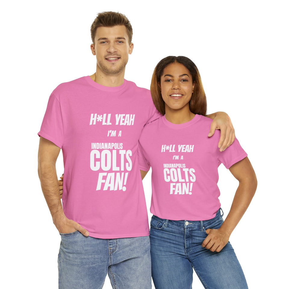 Indianapolis Colts Football Unisex Heavy Cotton Tee