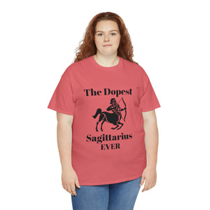 The Dopest Sagittarius Ever Unisex Heavy Cotton Tee