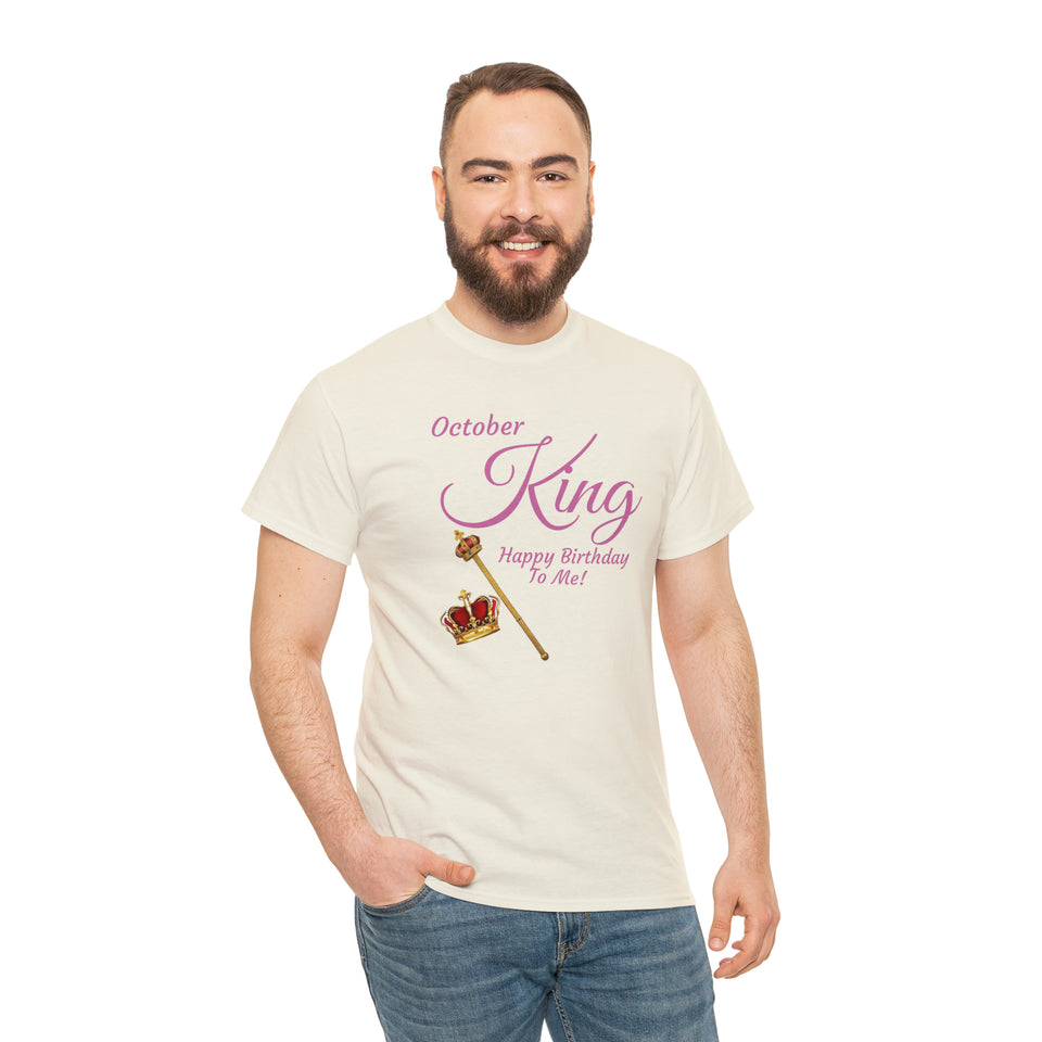 October King Unisex Heavy Cotton Tee