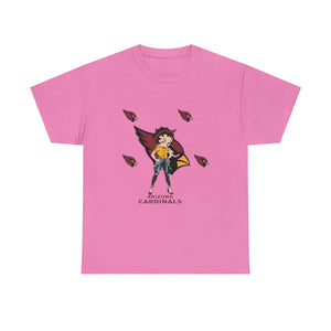 Arizona Cardinals Betty Unisex Heavy Cotton Tee