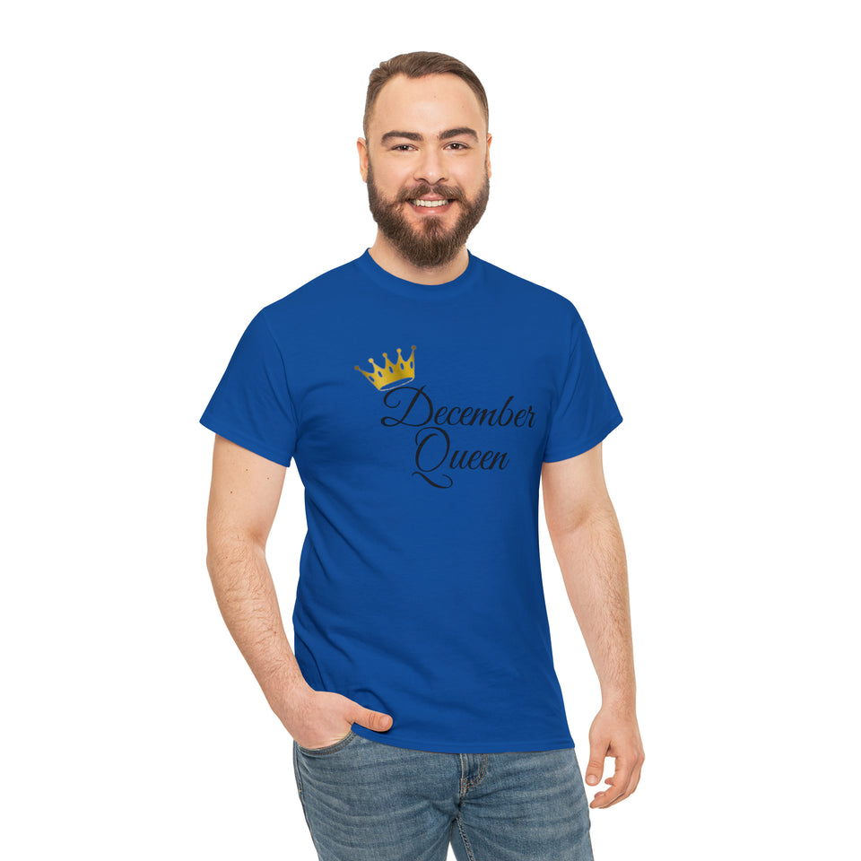 December Queen Unisex Heavy Cotton Tee