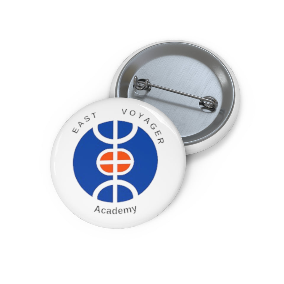 East Voyager Academy Custom Pin Buttons