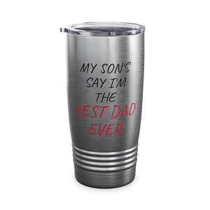 Best Dad Ever Ringneck Tumbler, 20oz