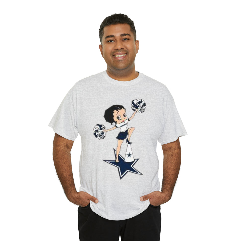 Dallas Cowboys Betty Unisex Heavy Cotton Tee