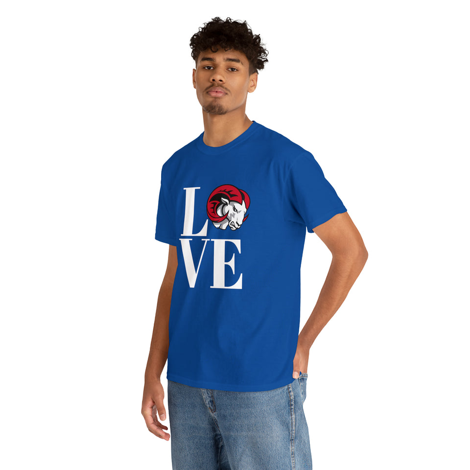 LOVE WSSU Unisex Heavy Cotton Tee