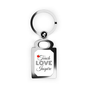 Teachers Rectangle Photo Keyring