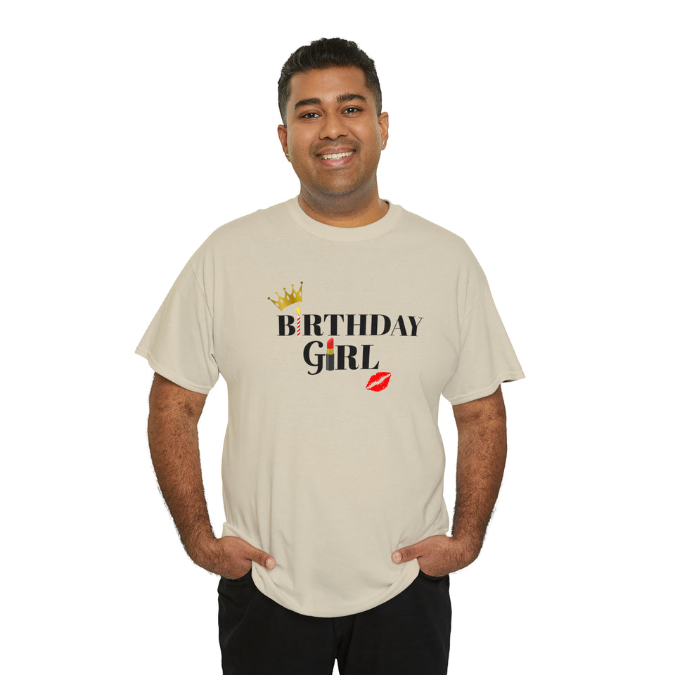 Birthday Girl Unisex Heavy Cotton Tee