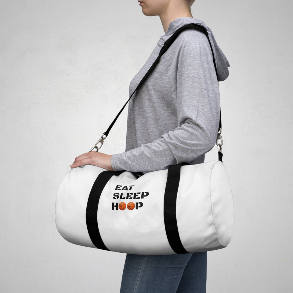 Eat Sleep Hoop Duffel Bag