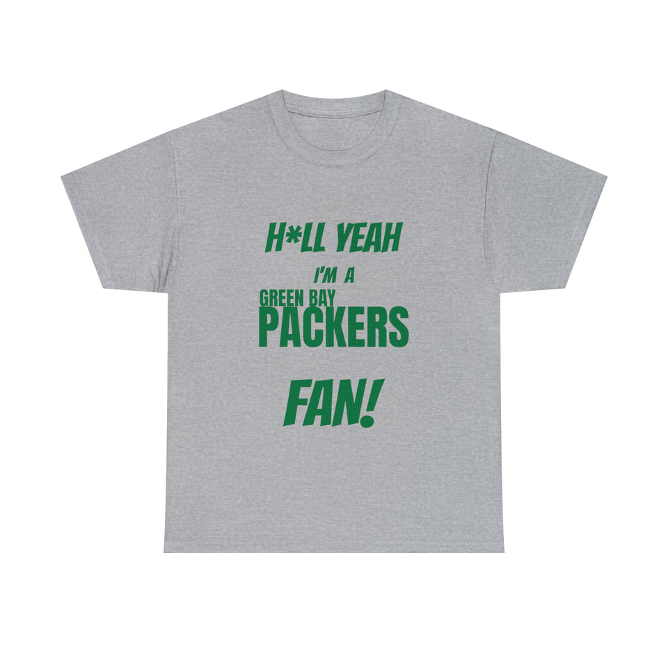 Green Bay Packers Football Unisex Heavy Cotton Tee