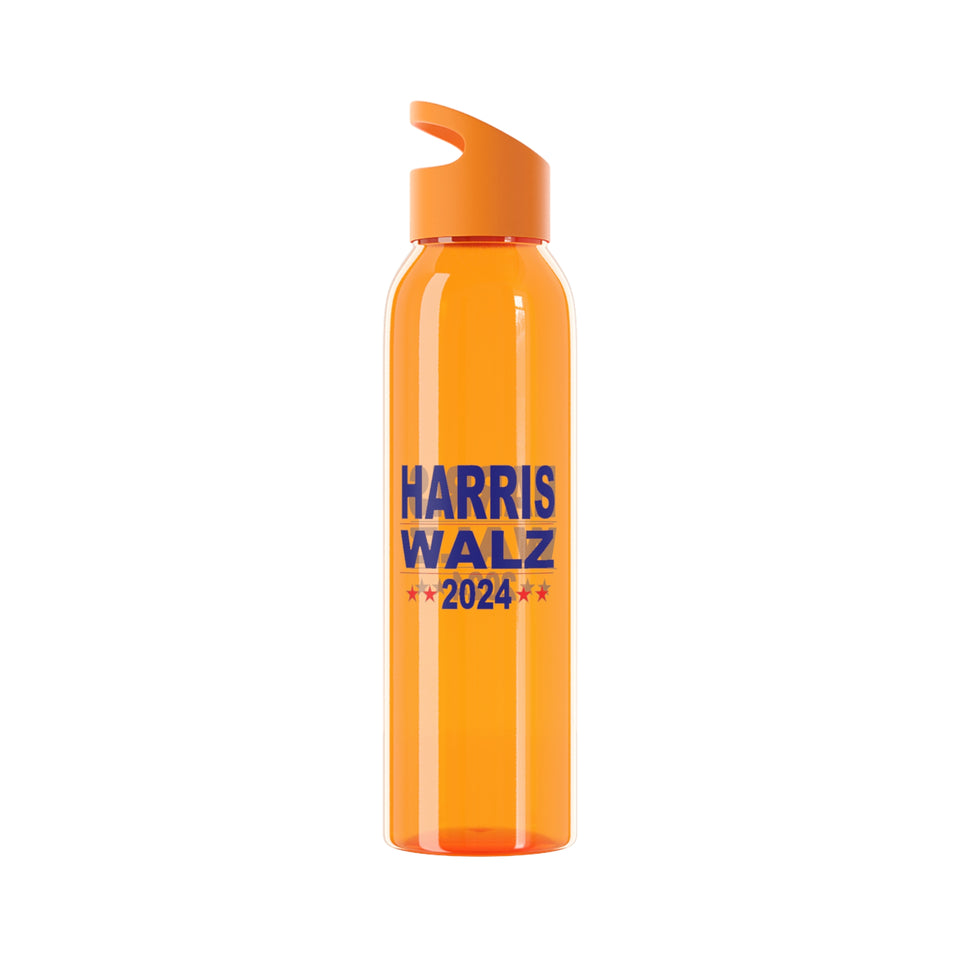 Harris Walz 2024 Sky Water Bottle