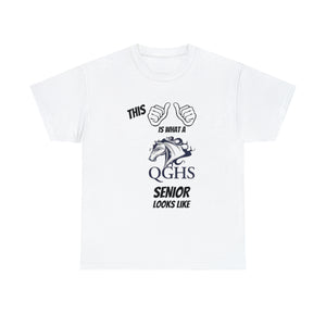 This Is What A Queens Grant High School Senior Looks Like Class Of 2024 Unisex Heavy Cotton Tee
