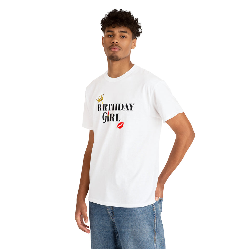 Birthday Girl Unisex Heavy Cotton Tee