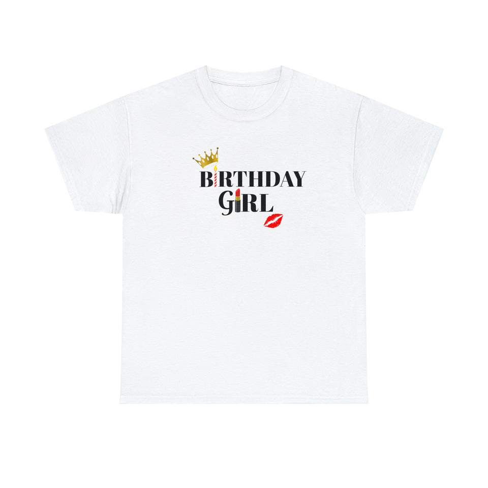 Birthday Girl Unisex Heavy Cotton Tee
