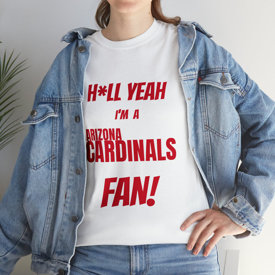 Arizona Cardinals Football Unisex Heavy Cotton Tee