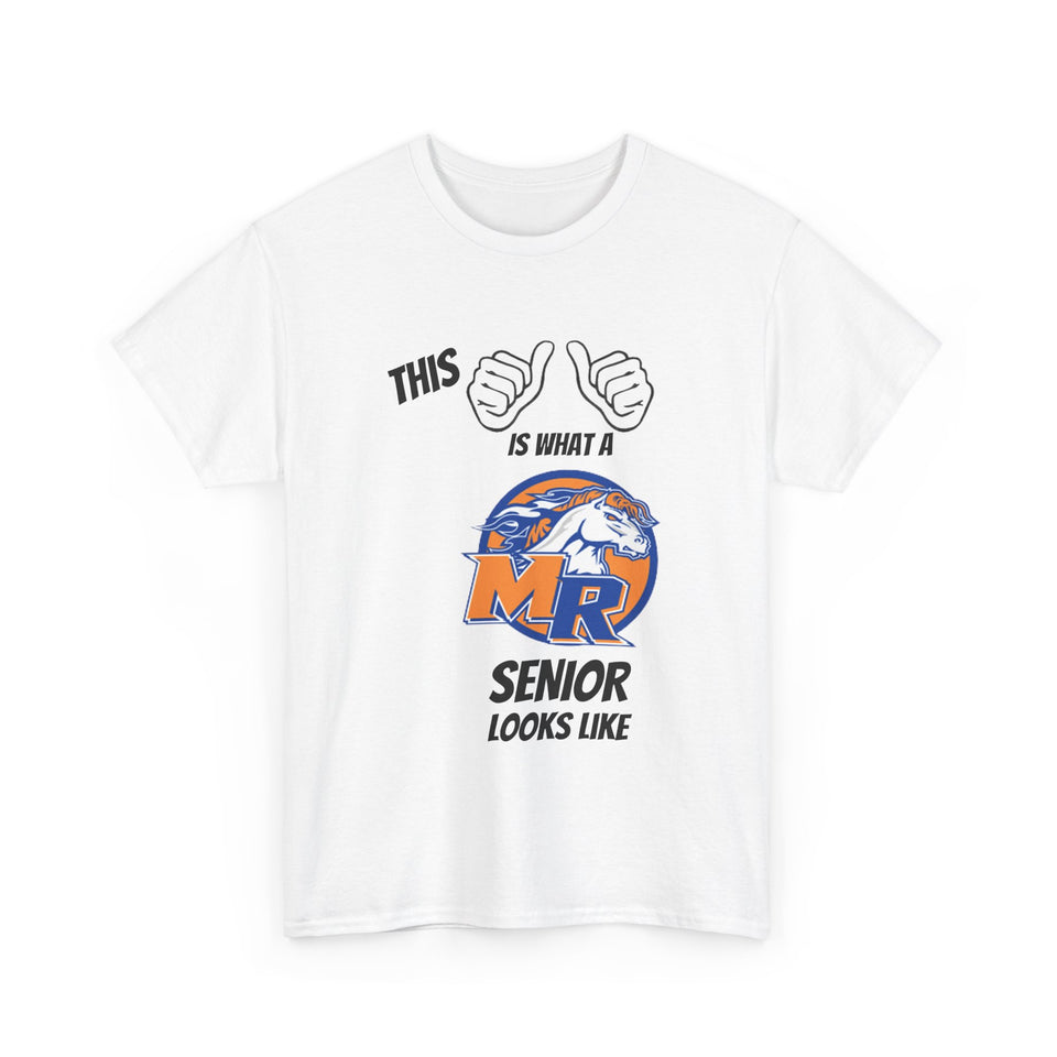 This Is What A Marvin Ridge High School Senior Looks Like Class Of 2025 Unisex Heavy Cotton Tee