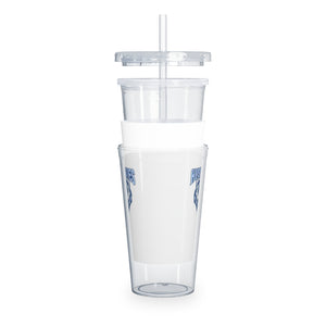 Hunter Huss HS Plastic Tumbler with Straw