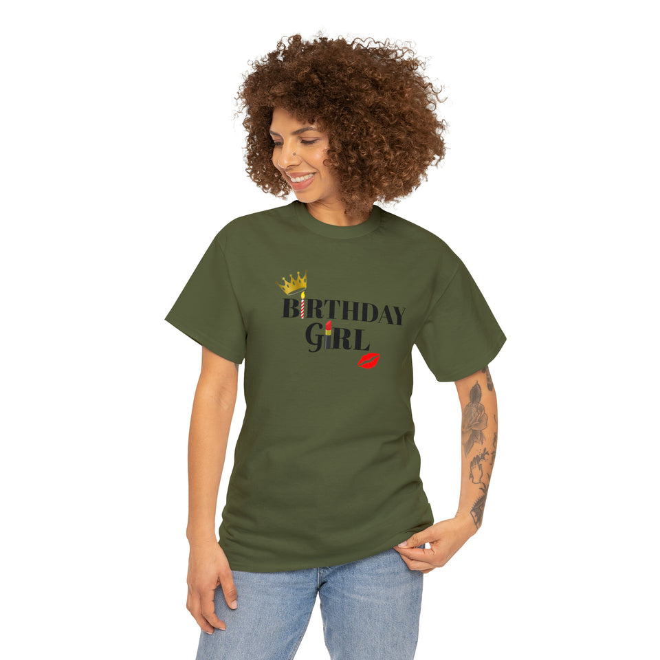 Birthday Girl Unisex Heavy Cotton Tee