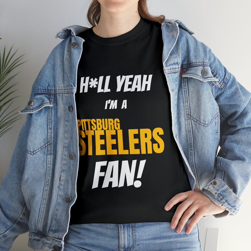 Pittsburgh Steelers Football Unisex Heavy Cotton Tee