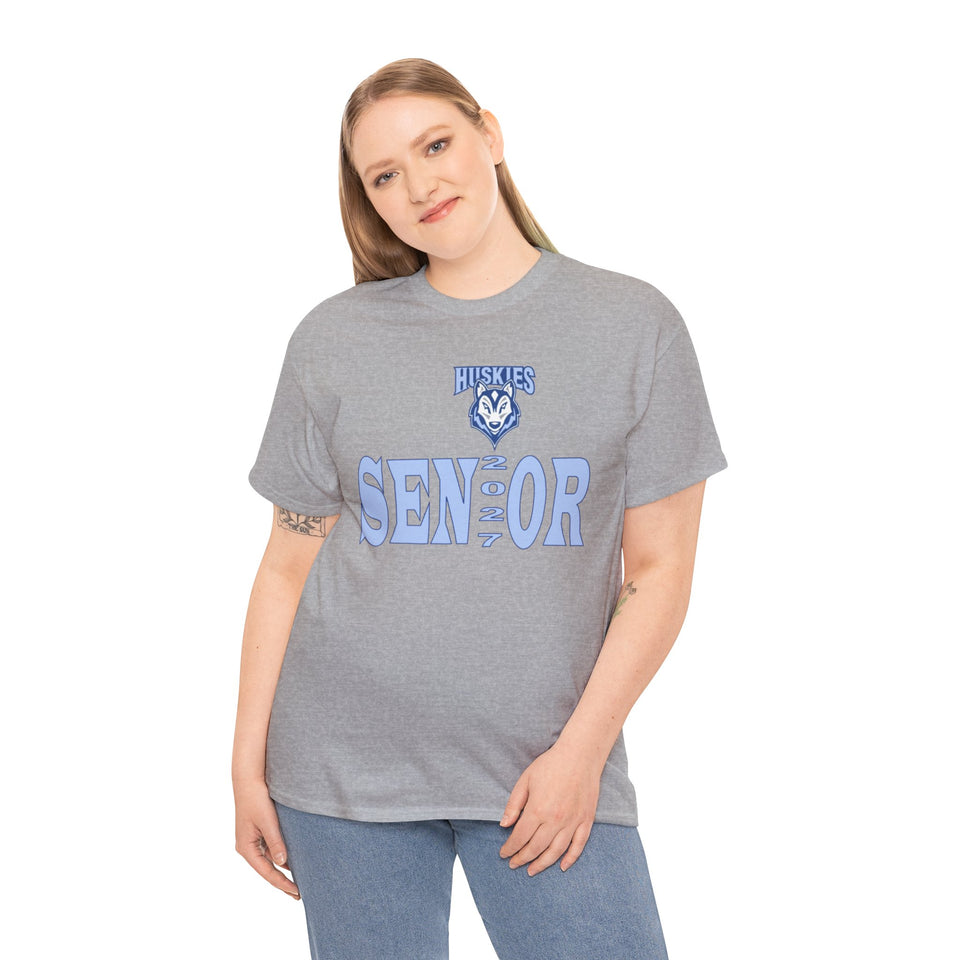 Hunter Huss HS Senior 2027 Unisex Heavy Cotton Tee