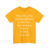 Psalm 25:21 Unisex Heavy Cotton Tee