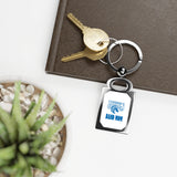 Fayetteville State Band Mom Rectangle Photo Keyring