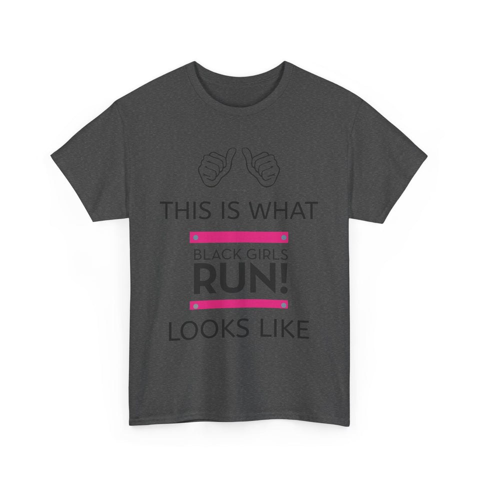 Copy of Black Girls Run Unisex Heavy Cotton Tee