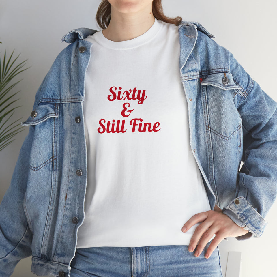 Sixty Unisex Heavy Cotton Tee