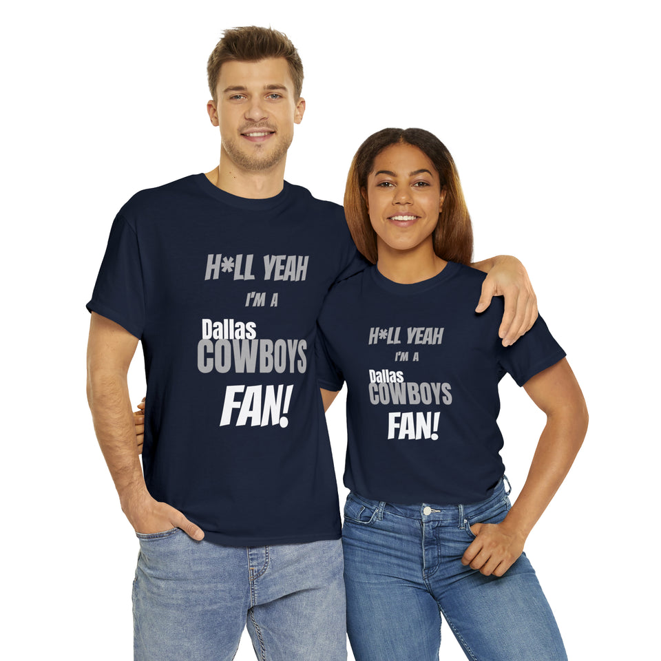 Dallas Cowboys Football Unisex Heavy Cotton Tee