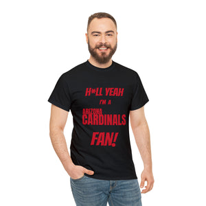Arizona Cardinals Football Unisex Heavy Cotton Tee