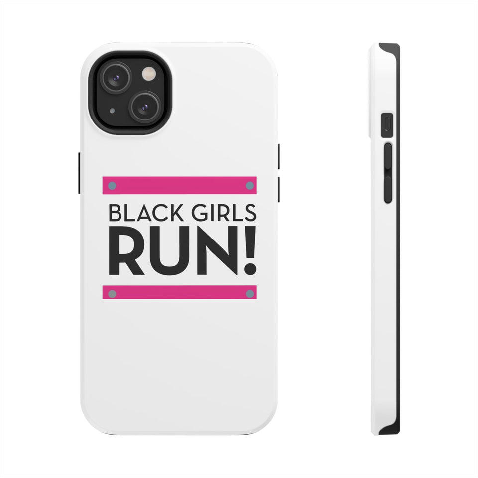 Black Girls Run Tough Phone Cases