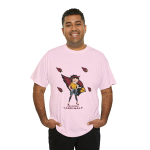 Arizona Cardinals Betty Unisex Heavy Cotton Tee