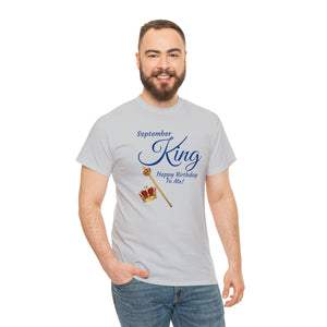 September King Unisex Heavy Cotton Tee