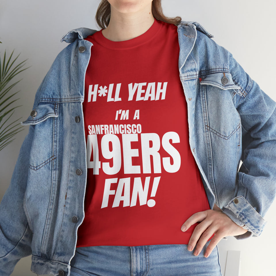 San Francisco Football Unisex Heavy Cotton Tee