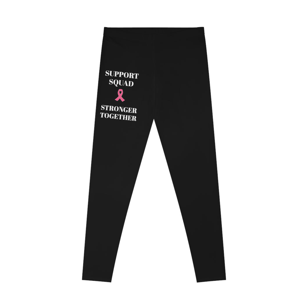 Breast Cancer Awareness Stretchy Leggings (AOP)