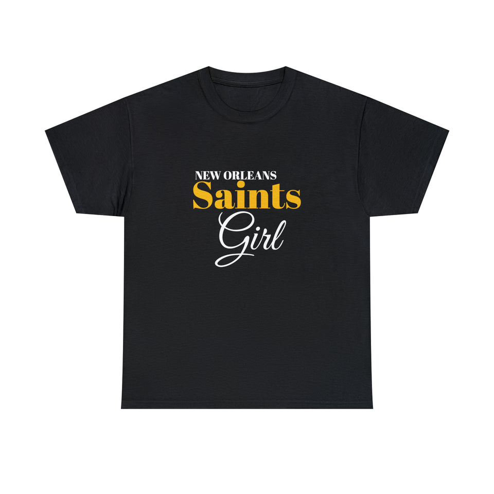 New Orleans Saints Girl Unisex Heavy Cotton Tee