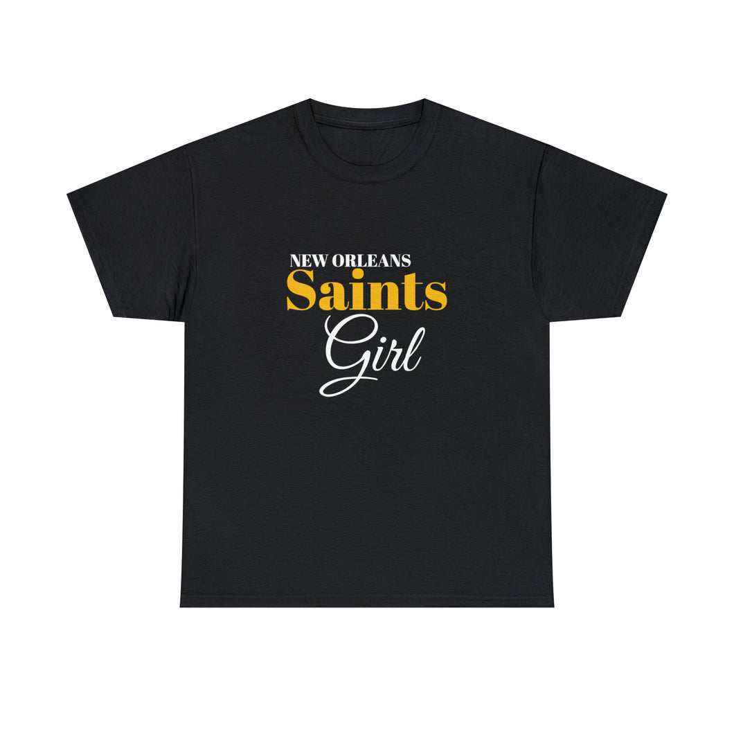 New Orleans Saints Girl Unisex Heavy Cotton Tee