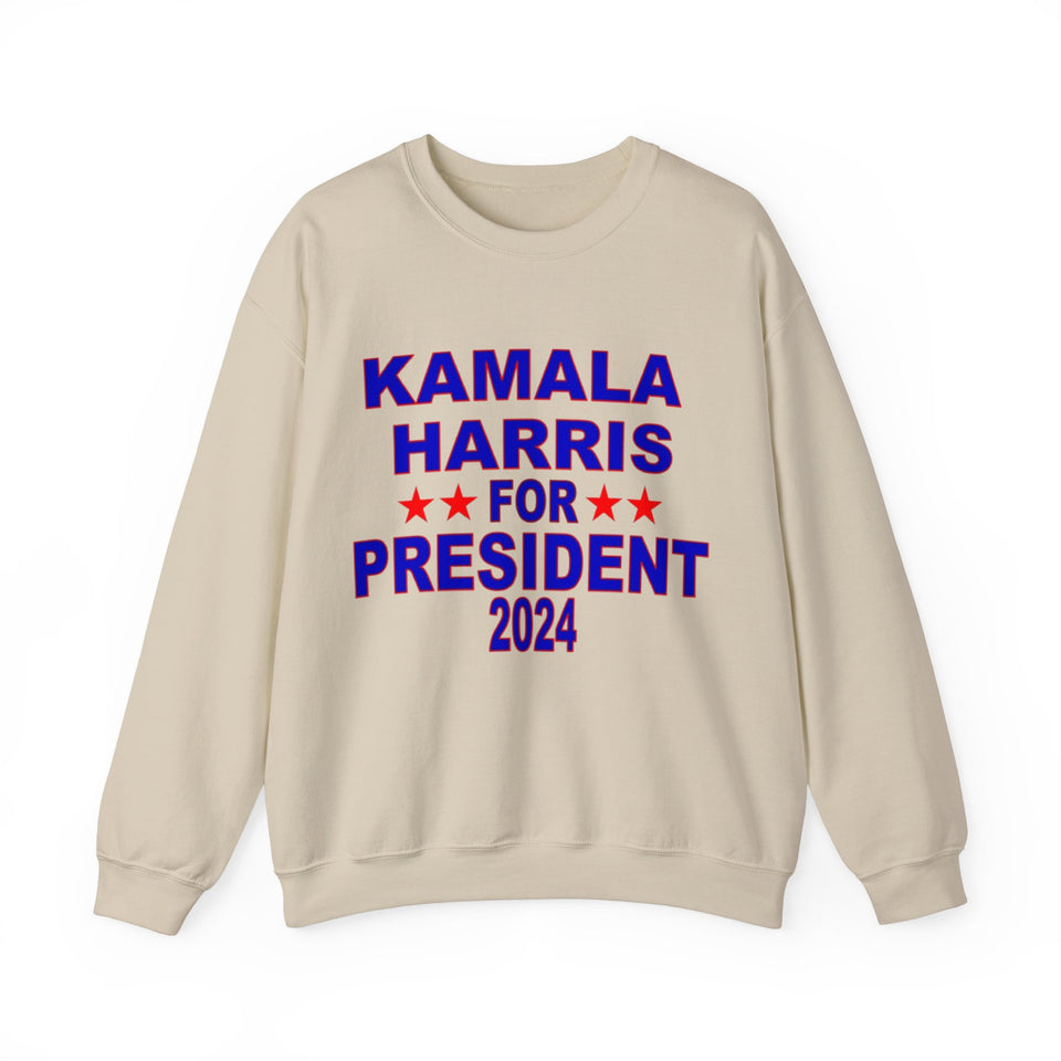 Kamala Harris for President Unisex Heavy Blend™ Crewneck Sweatshirt