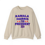 Kamala Harris for President Unisex Heavy Blend™ Crewneck Sweatshirt