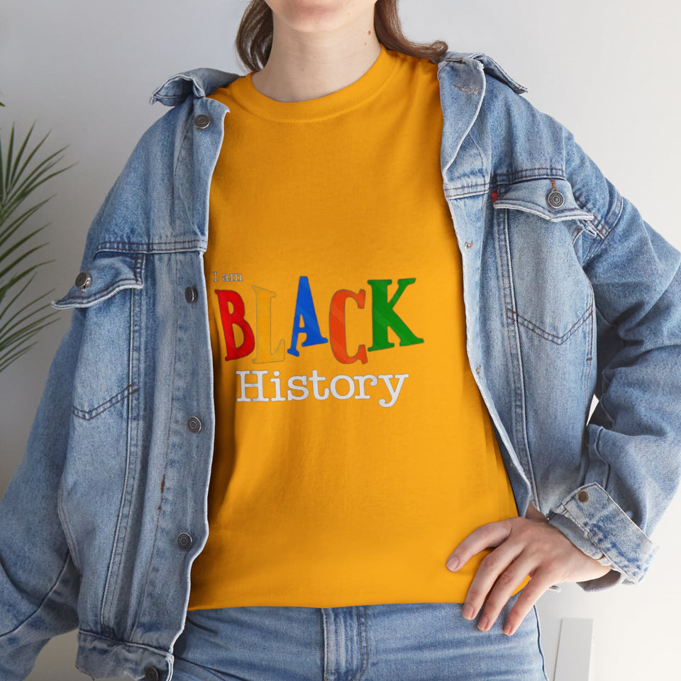 I Am Black History Cotton Tee