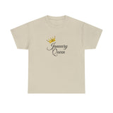 January Queen Unisex Heavy Cotton Tee