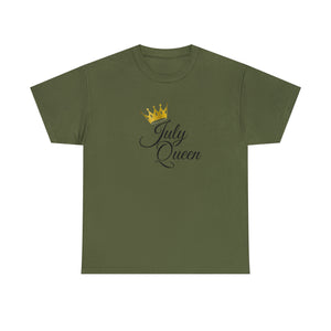 July Queen Unisex Heavy Cotton Tee