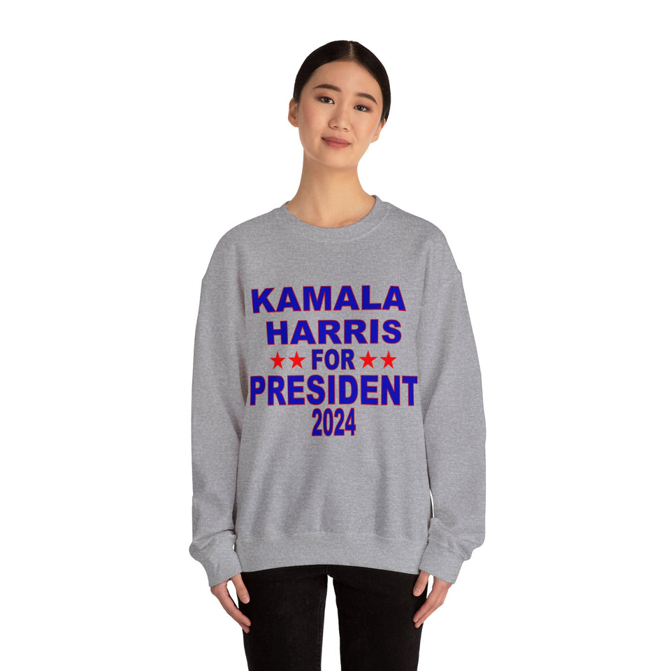 Kamala Harris for President Unisex Heavy Blend™ Crewneck Sweatshirt