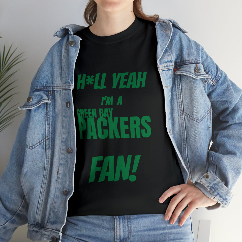 Green Bay Packers Football Unisex Heavy Cotton Tee